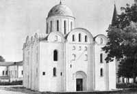 Борисоглебская церковь в Чернигове, начало XII в.